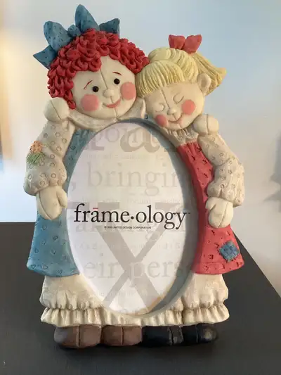 Vintage "Frame•ology" Children's Photo Frame Sisters, View more