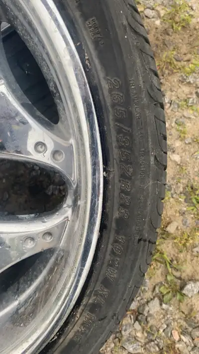 22 inch rims Tread should be replaced as both sets were on classic cars $1000 for both OBO pick up o...
