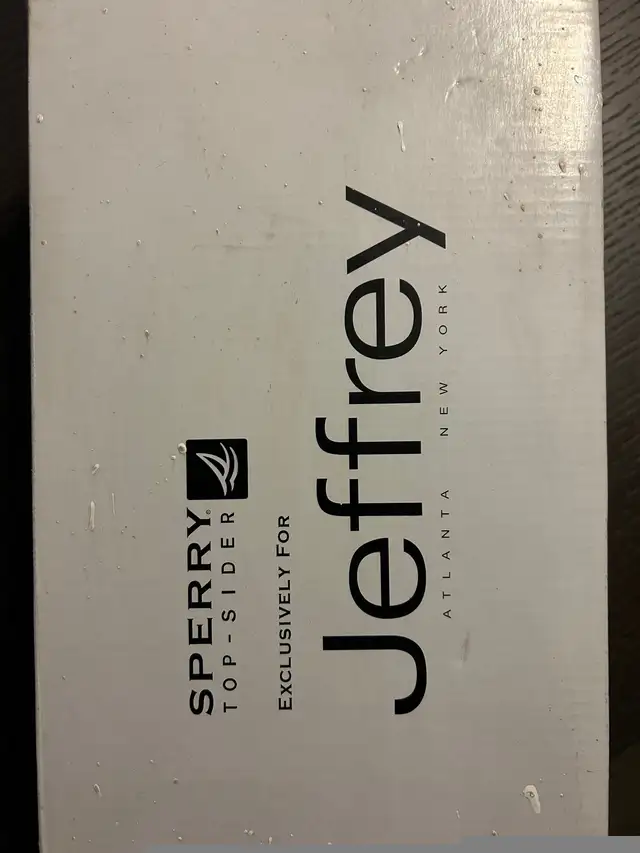 SPERRY TOP-SIDER BROWN WHITE PAINT FOR MEN US8.5 FOR JEFFREY NYC in Men's Shoes in City of Toronto - Image 7