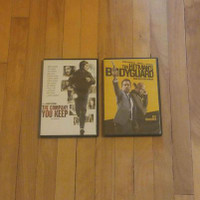 2 DVDs: $1.50 each-chacun.THE COMPANY YOU KEEP-THE HITMAN'S...