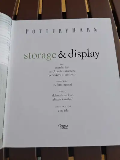 Pottery Barn Storage & Display Book, View more