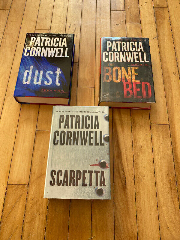 Hardcovers Patricia Cornwell novels- Scarpetta series in Fiction in Cole Harbour
