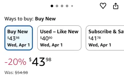 New water filter from Amazon . Paid $43. Asking $20 firm