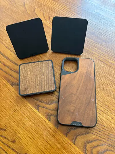 iPhone 12 Mous Case and Wireless Magnetic Chargers, View more