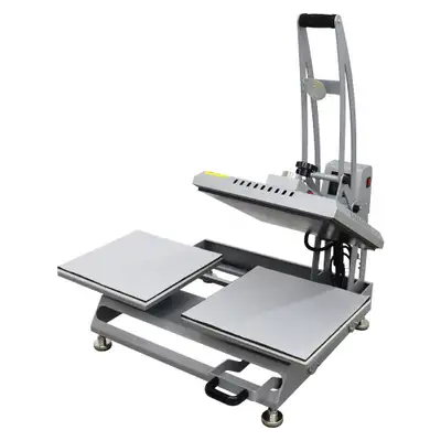 110V Double station Drawer Design Semi-Auto Heat Press 110456, View more