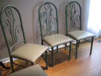 4 Kitchen or Dining Chairs, LIKE NEW