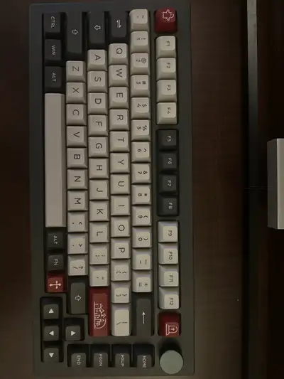 Selling my Akko Dracula Castle 5075B Plus Mechanical Keyboard with Akko Cream Yellow switches. Keybo...