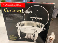 Gourmet Buffet 4 Quart Chafing Dish