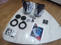 NOW Select Pro X Kowalchuk Snowboard Bindings (new with extras!)