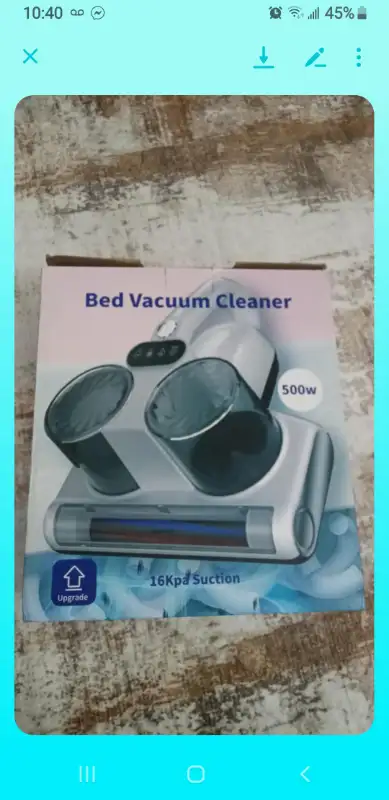 bed vacuum cleaner with UV light, View more