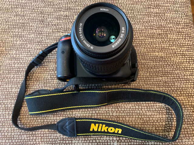 Nikon D5100 16.2MP Digital SLR Camera & 18-55mm VR Lens Black 62 in Cameras & Camcorders in Yarmouth - Image 3