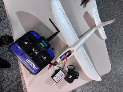 Fully ready to fly mini rc airplane. Includes everything needed to get flying! Quality brand name Sp...