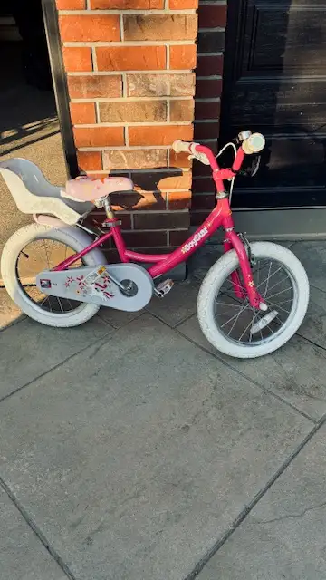 Almost new girl's 18" Joy Star Bicycle, View more