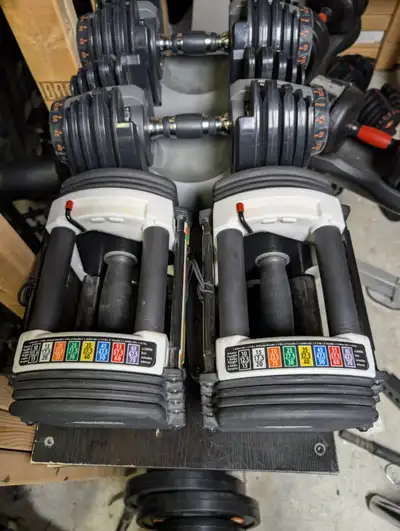 Powerblock U70 Adjustable Dumbbells upto 40lb Expandable dumbell, View more