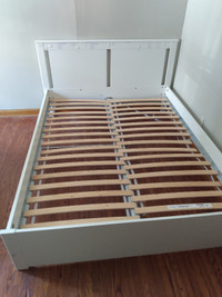 Ikea Songesand Queen bed frame, 2 available
