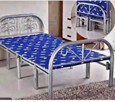 Brand new sealed box folding bed HEAVY WEIGHT Metal frame Twin size bed Multiple pieces available Be...