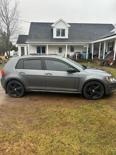 2016 VW golf 113000km 1.8t 5 speed Stage 3 APR tune IS20 GTI Turbo Front mount intercooler CTS intak...