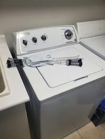 appliance repair - washer repair with suspension system issue, View more