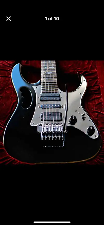 Ibanez JEM 77V possible trade plus cash., View more