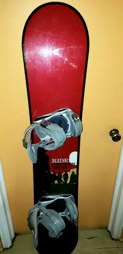 Planche à neige Ride fleetwood 158 cm fixations K2 Snowbording., View more