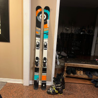 173 Dynostar Twin tips ski with boots 