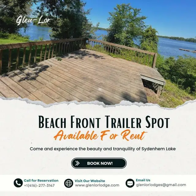 beach trailer site rental