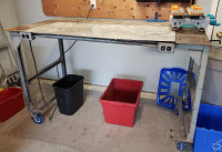 Metal work bench / welding table