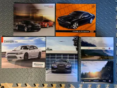 Dodge Challenger Charger Magnum Chrysler 300 Sales Brochures 2008 Dodge Charger and Dodge Magnum Sal...