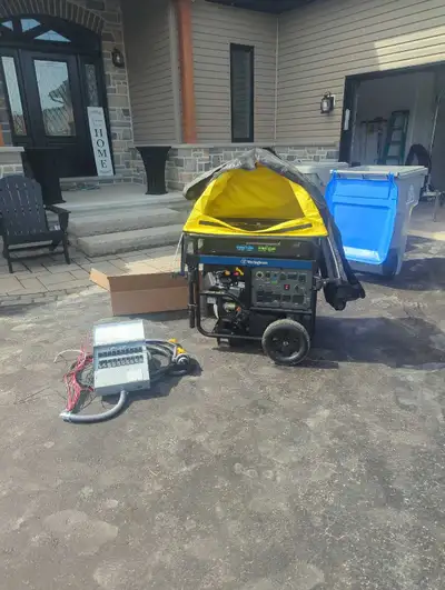 For sale is a Westinghouse Dual/Fuel Generator, This could be used for a home, cottage, this has ple...