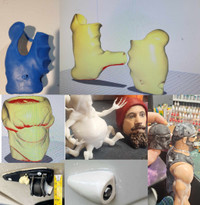 3d printing in fdm/resin and 3d scanning