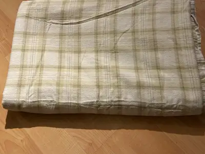 Twin flannel duvet cover $30, 86” x 59”, View more