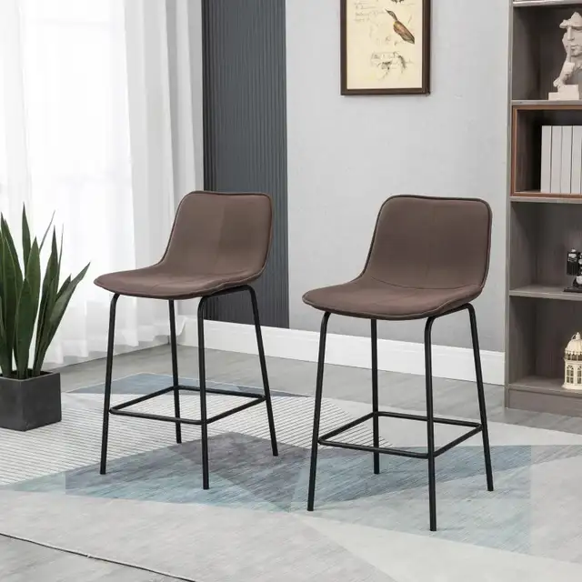 Upholstered Counter Height Bar Chair, 26" (66 cm) Kitchen Stools in Chairs & Recliners in Markham / York Region - Image 10
