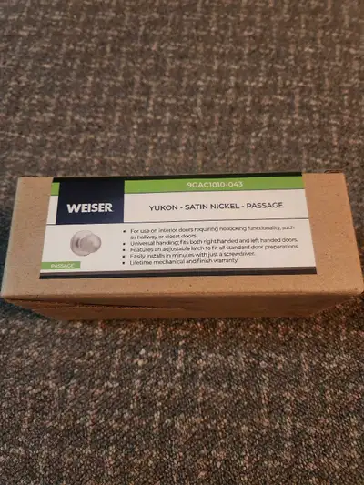 Weiser Yukon Passage Door Knobs, View more