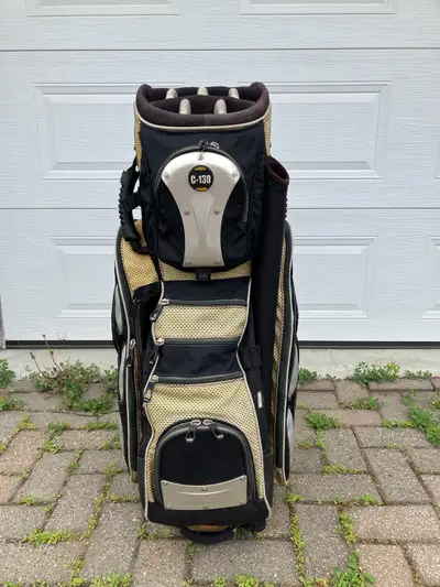 Sun Mountain C130 Golf Cart Bag, Black and Yellow, View more