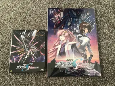 Gundam Seed freedom Movie(Blu-ray)& GUNDAM  Movie Brochure , View more