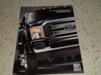 2011 Ford Super Duty Chassis Cab color brochure 17 pages