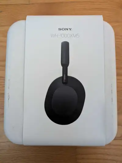 Sony WH-1000XM5 headphones, View more