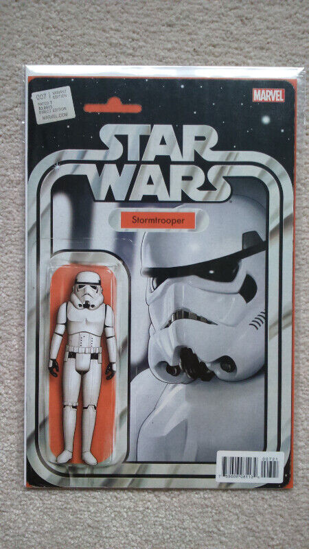 Star Wars #7 Comic - Stormtrooper Action Figure Variant Cover in Comics & Graphic Novels in Mississauga / Peel Region