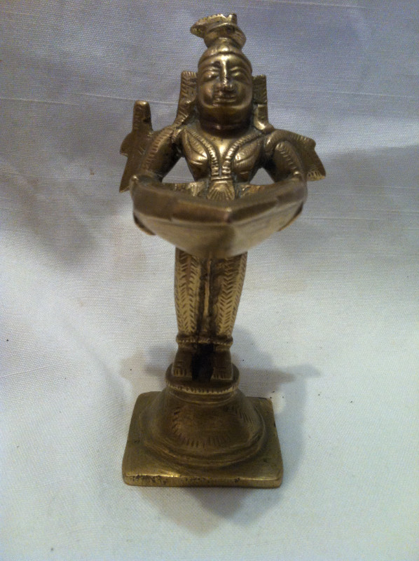 Brass Figural Lamp in Arts & Collectibles in Barrie