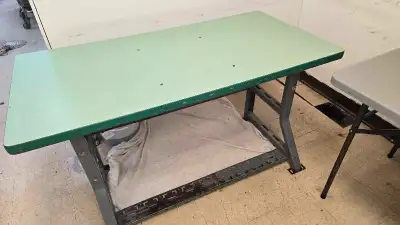 vintage sewing machine table , View more