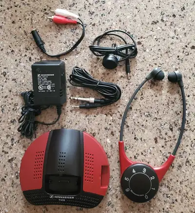TV wireless headphones for seniors, View more