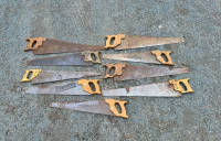 “Hand Saws, $8-$15 Each. Located near Berwick, NS. 