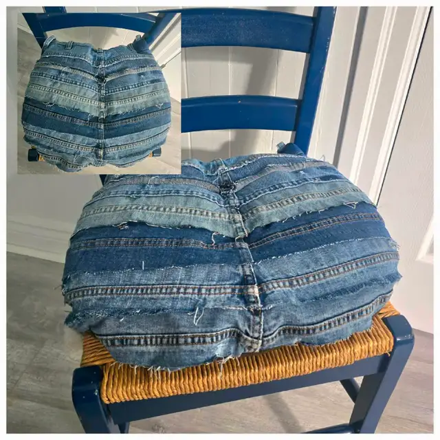 Custom Denim Chair Cushions in Dining Tables & Sets in Kingston - Image 5