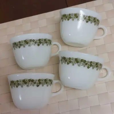 VINTAGE  SPRING BLOSSOM CORELLE CUPS AND SAUCERS, View more