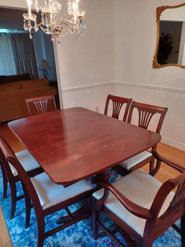 Antique Dining Room and China Set Dining Tables & Sets