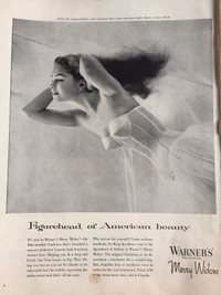 1955 Warner’s Merry Widow Cinch-Bra Original Ad
