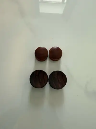 21mm Wood Spacers/Plugs (never worn), View more
