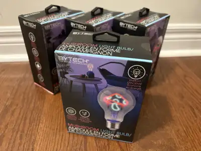 Mushroom LED light bulb, View more