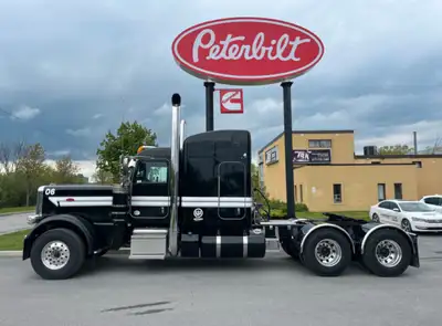 Spotless 2024 Peterbilt 389 heavy spec, 605HP, full lock, wet line to run belly pump/ end dump. Won’...