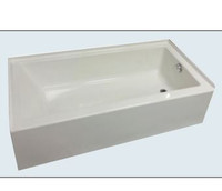 Mirolin Austin Alcove bathtub 60"x30"x16" display CLEARANCE